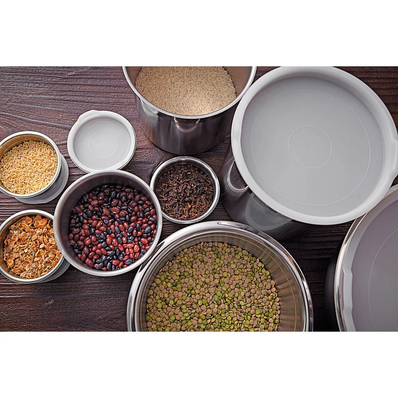ترامونتينا Tramontina Grano stainless steel cookware set with tri-ply body, 3 pc set